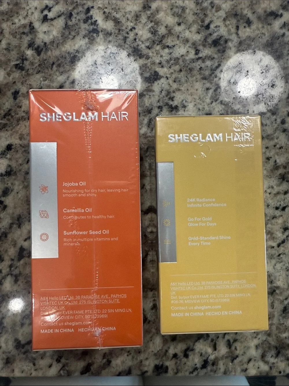 New opened, brand new, Hair serums/oils (packaged)